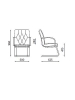 Scaun de Birou Tip Vizitator Premier extra cf lb
